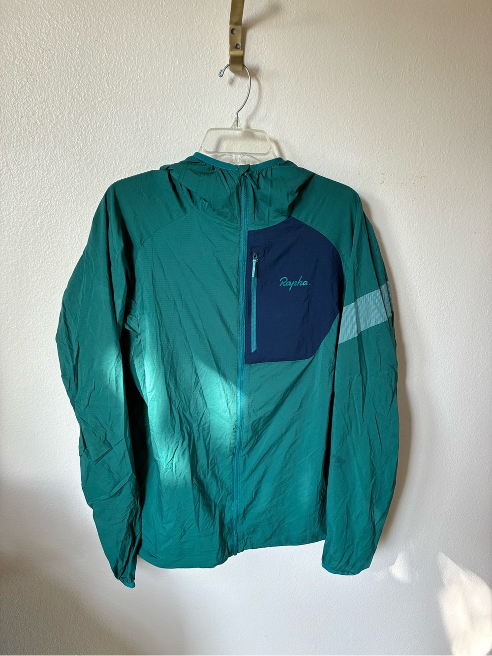 Rapha Men's Trail Lightweight Jacket Size L Mountain Biking DWR Windproof - Picture 2 of 9